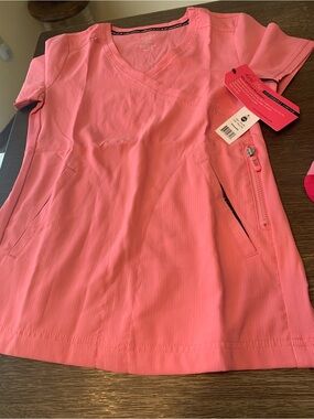 New Koi scrub top! XXS. $18. Bin 75. (Fb&p)